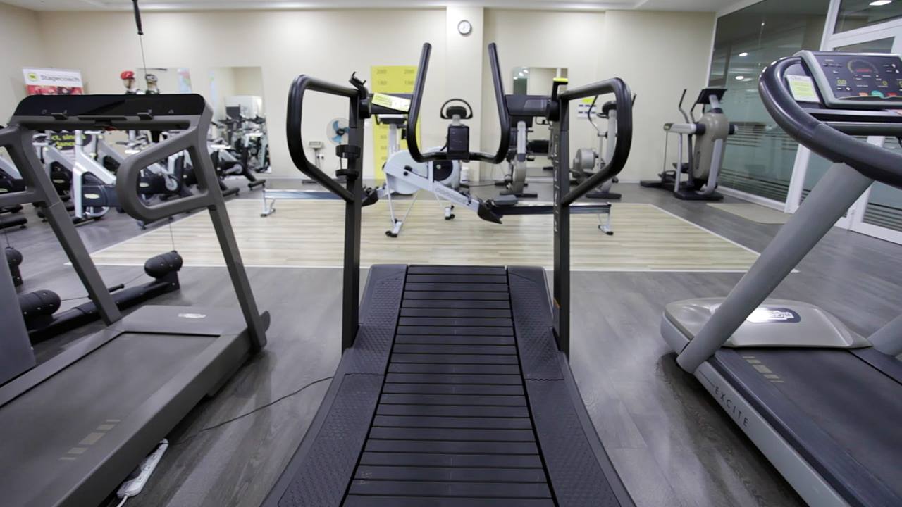 Custom home gym setup